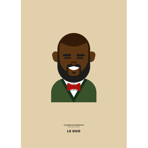 LE DUO BARBUS BROOKLYN HIPSTER