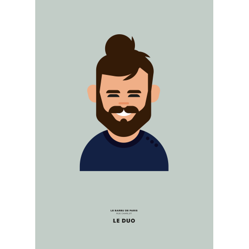 LE DUO BARBUS PARIS HIPSTER