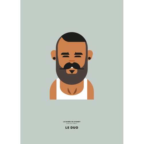 LE DUO BARBUS SYDNEY HIPSTER