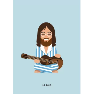 LE DUO JOHN LENNON PEACEMARKERS