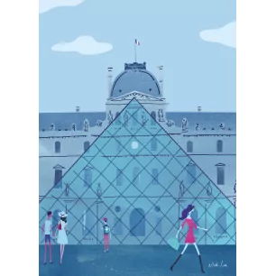 PARIS LOUVRE NICK LU