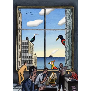PAUSE AU BUREAU