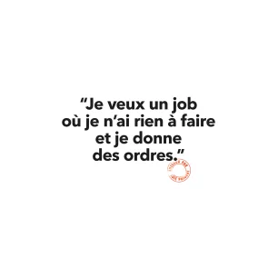 16 JE VEUX UN JOB