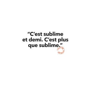 26 C'EST SUBLIME