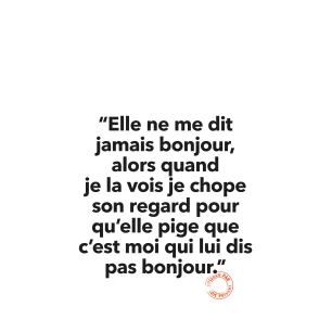 57 ELLE ME DIT JAMAIS