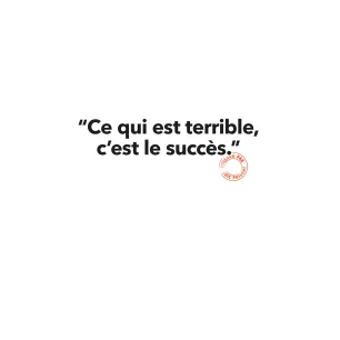 96 CE QUI EST TERRIBLE C'EST LE SUCCES
