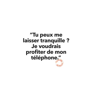 97 TU PEUX ME LAISSER TRANQUILLE