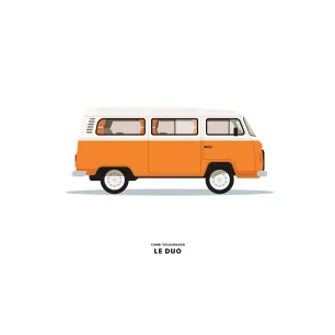 COMBI VOLKSWAGEN ORANGE