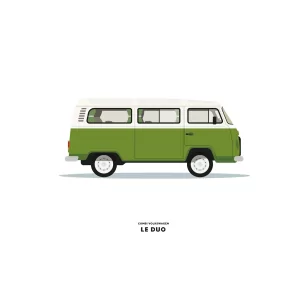 COMBI VOLKSWAGEN VERTE