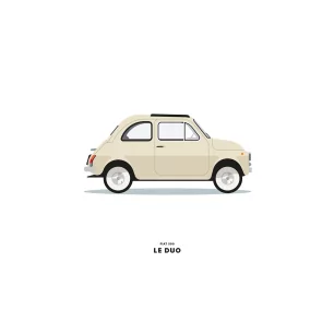 FIAT 500 BEIGE