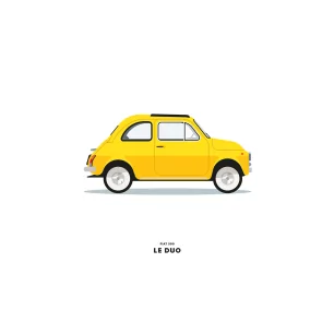 FIAT 500 JAUNE