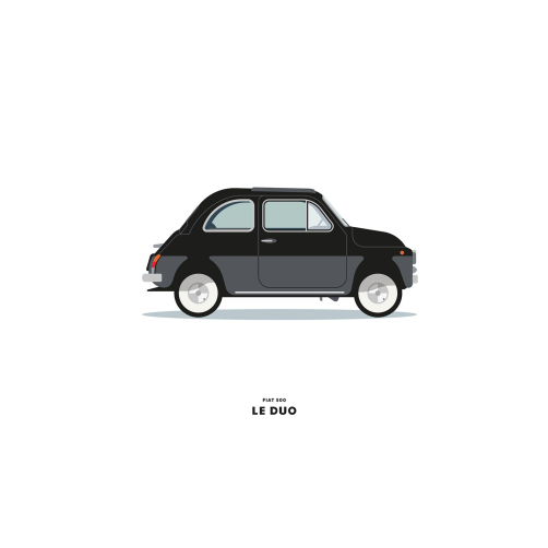 FIAT 500 NOIRE