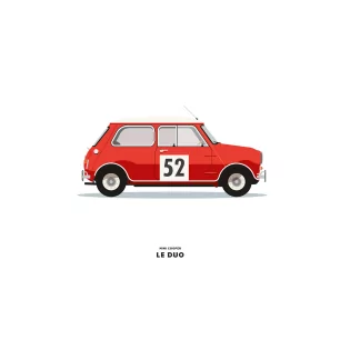 MINI COOPER ROUGE