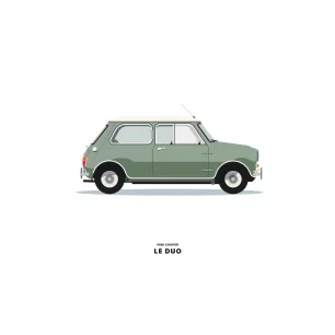 MINI COOPER VERT CLAIR