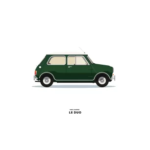 MINI COOPER VERT FONCE