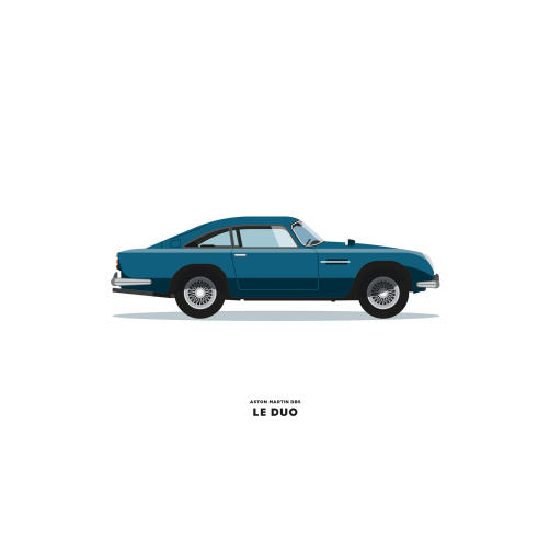 ASTON MARTIN DBS BLEUE
