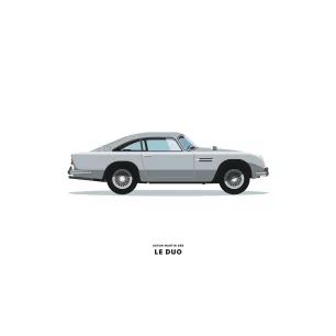 ASTON MARTIN DBS GRISE