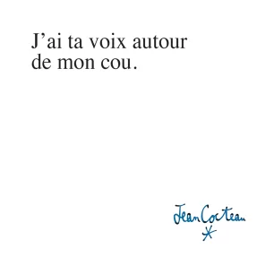 0007 J'AI TA VOIX AUTOUR DE MON COU