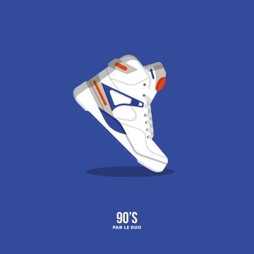 90 BASKET 1 BLEU