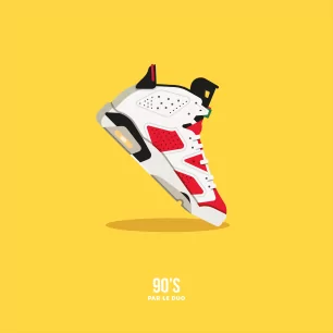 90 BASKET 2 JAUNE