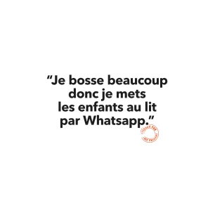 153  JE BOSSE BEAUCOUP