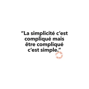 152 LA SIMPLICITÉ