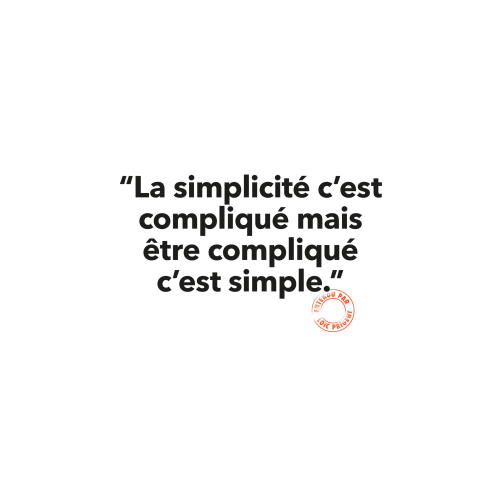 152 LA SIMPLICITÉ