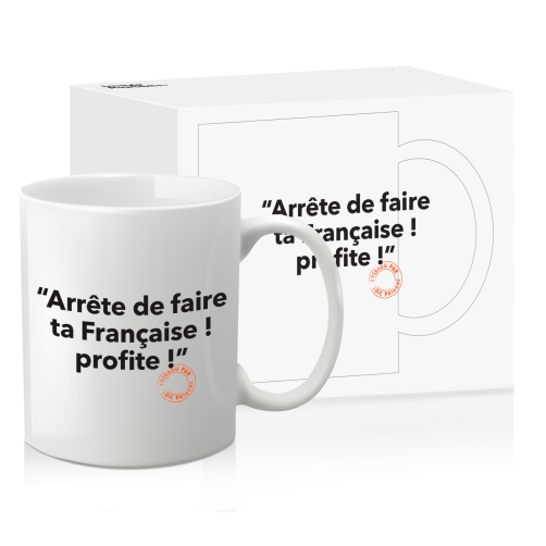 MUG LOIC PRIGENT 011 ARRETE DE FAIRE