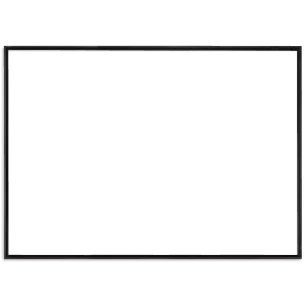 Caisse US Noir 75x104 cm