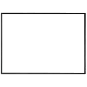 Black shadow box 94 x 129 cm