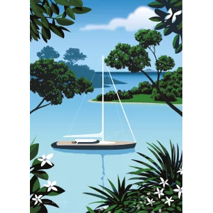 0025 SAIL BOAT