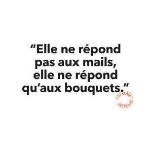 100 ELLE NE REPONDS PAS