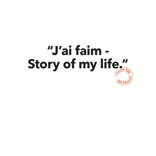 128 J'AI FAIM. STORY