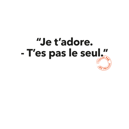 21 JE T'ADORE