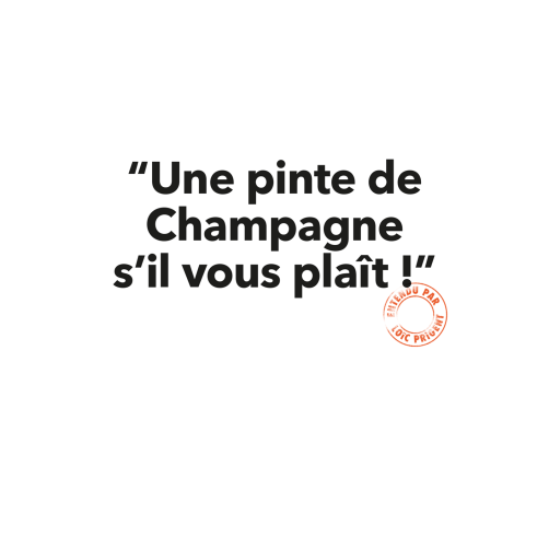 67 UNE PINTE DE CHAMPAGNE