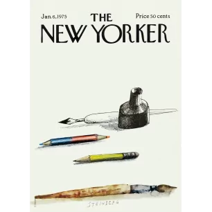 034 - SAUL STEINBERG - PLUMES