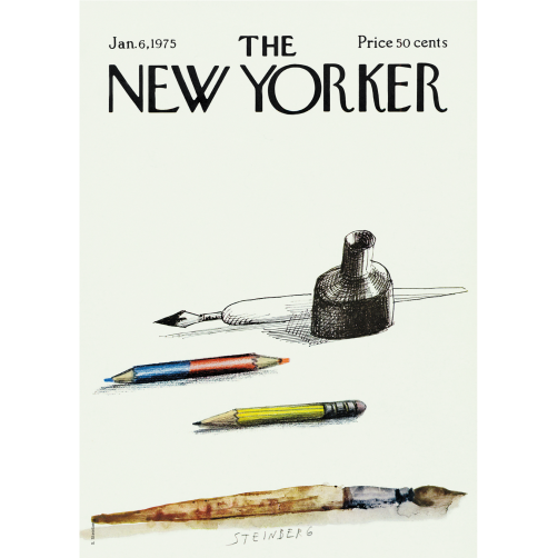 034 - SAUL STEINBERG - PLUMES