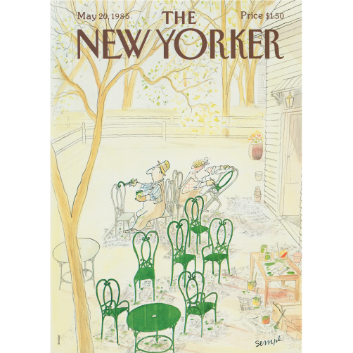 081- SEMPE - GREEN CHAIRS 1985