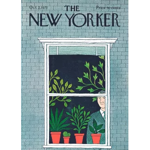 121- PIERRE LE TAN - MAN AND POTTED PLANTS