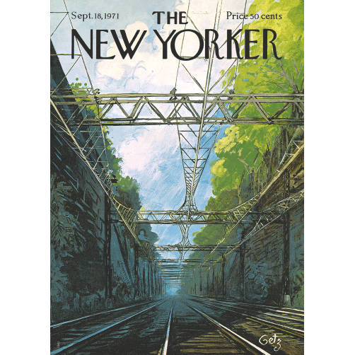 142 - ARTHUR GETZ - TRAIN TRACKS