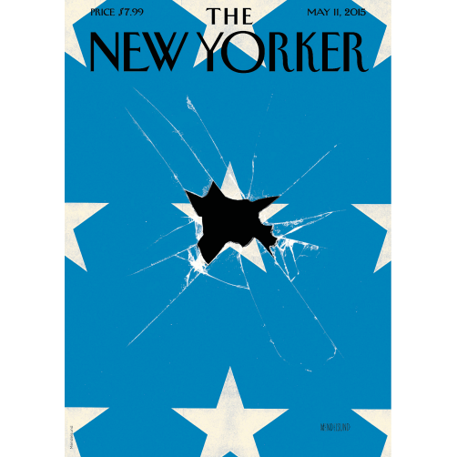 185 - PETER MENDELSUND - BROKEN FLAG WITH STARS