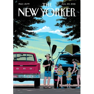188 - R. KIKUO JOHNSON - FAMILY GOES BOATING LOADED GUN