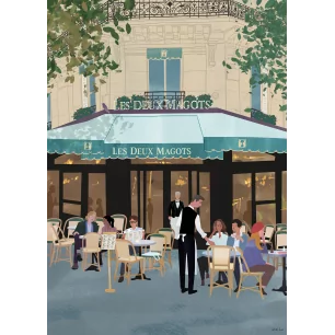 PARIS LES DEUX MAGOTS
