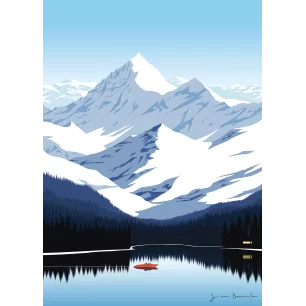 0030 CABINE EN MONTAGNE