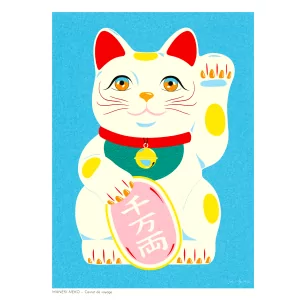 N47 MANEKI NEKO BLEU