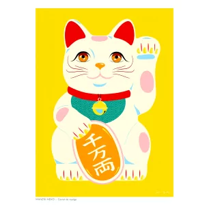 N49 MANEKI NEKO JAUNE