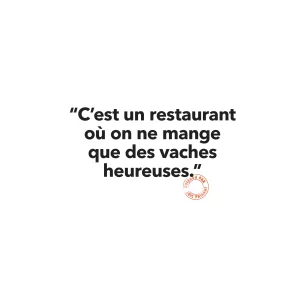 167 C’EST UN RESTAURANT